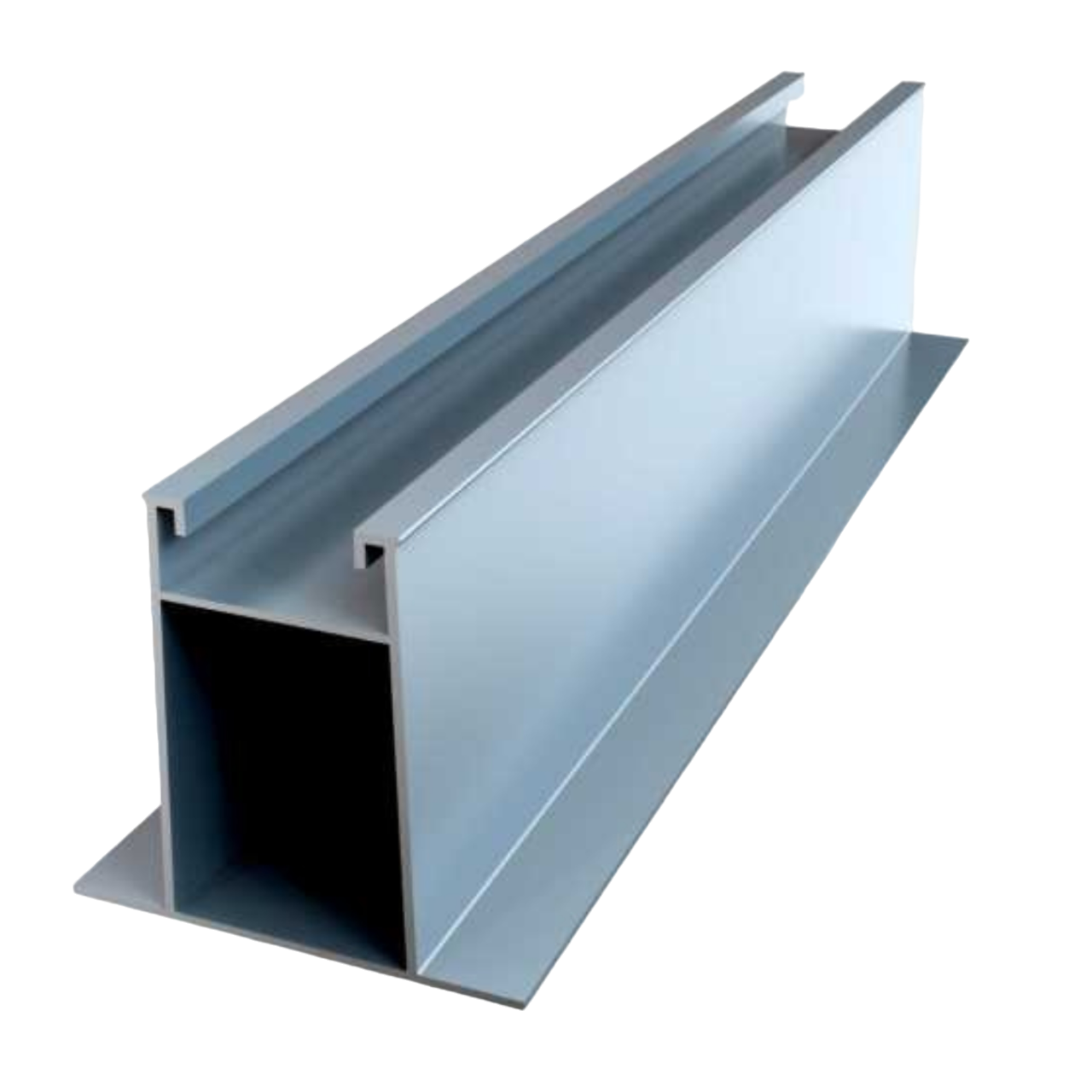 Solar Panel Short Rail | 70 mm Height - Sunsection Industries