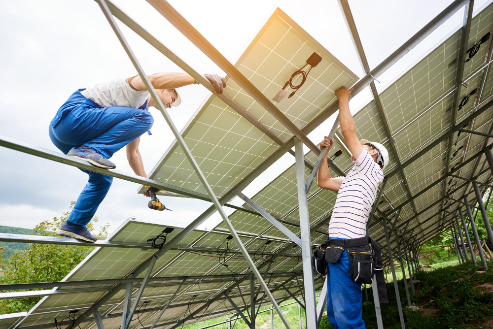 Trusted Module Mounting Structure for Solar Projects