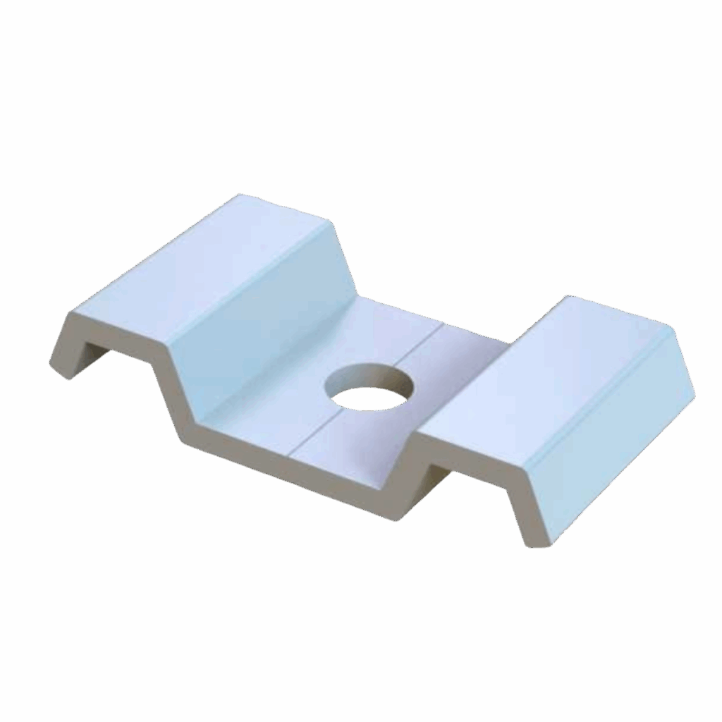 Buy Solar Panel Double Hole Mid Clamp India