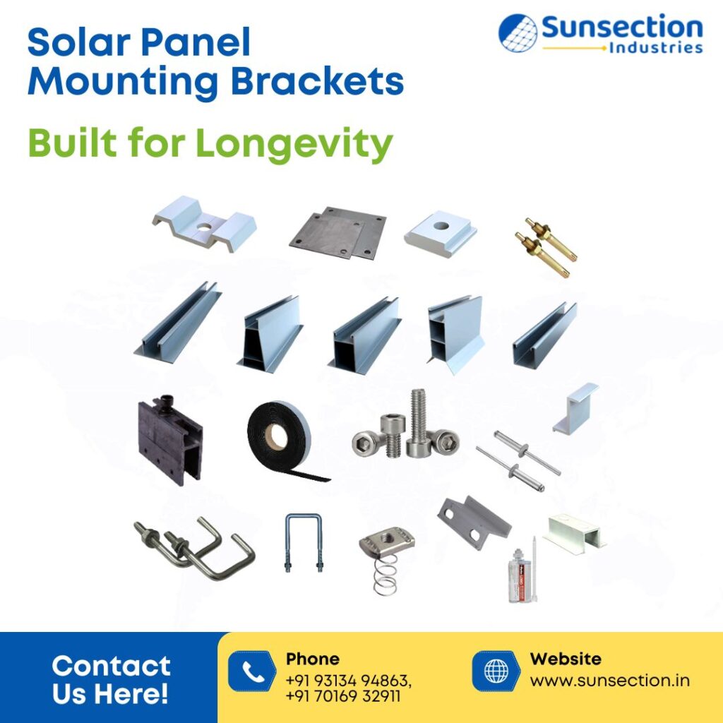 Solar Panel Mounting Brackets At Best Price in India